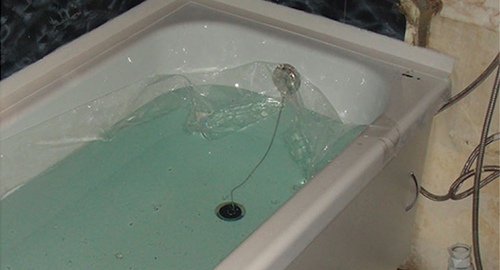 Установкой акрилового вкладыша | Харовск